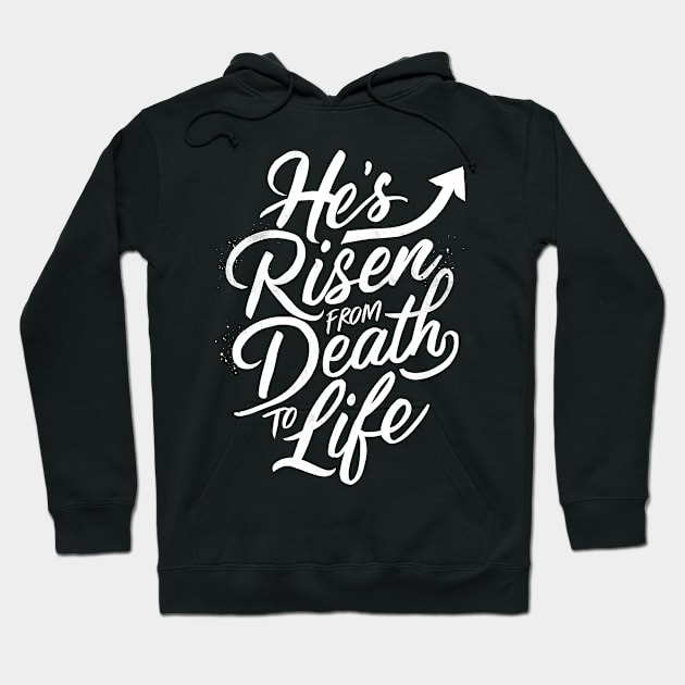 He's risen Hoodie by Skiss store